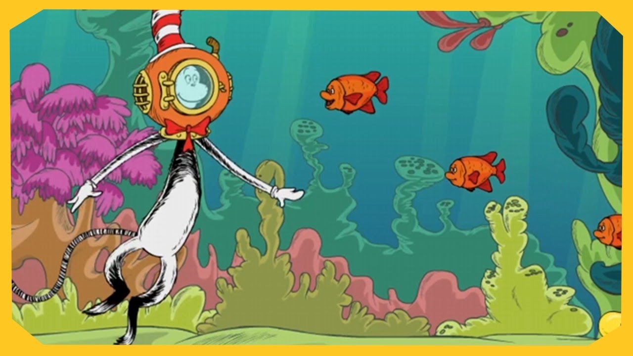 Геймплей игры The Cat in the Hat: Deep Sea Follow Me (браузерная игра)