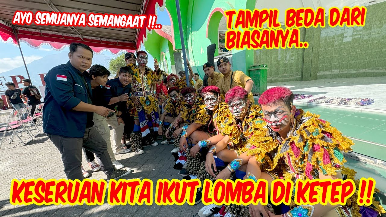 KALI INI GWSM TAMPIL BEDA !! Keseruan ikut lomba Gedruk di Ketep Pass 2024
