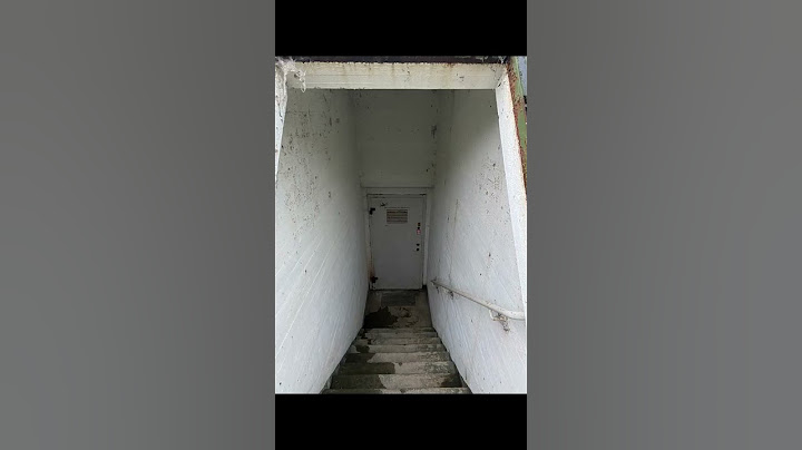 BUNKER SEGRETO SCOPERTO PER CASO