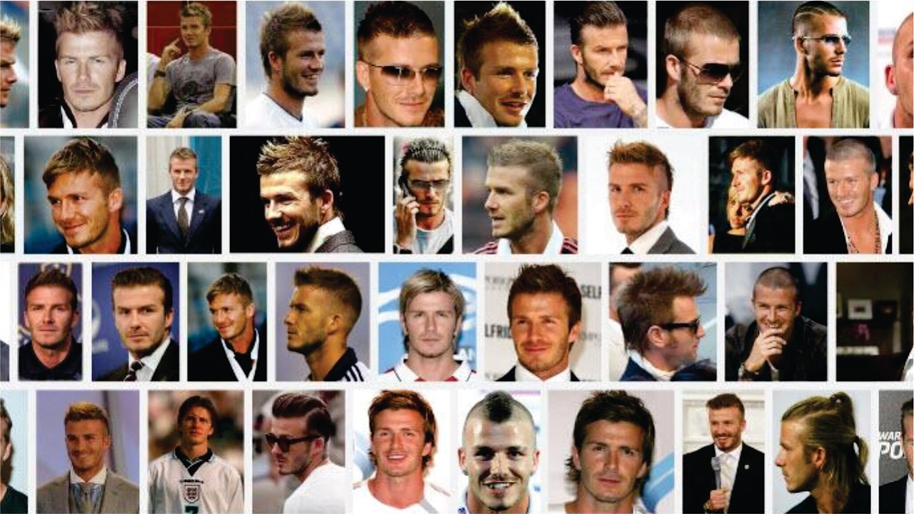 David Beckham Evolution 1992 2017
