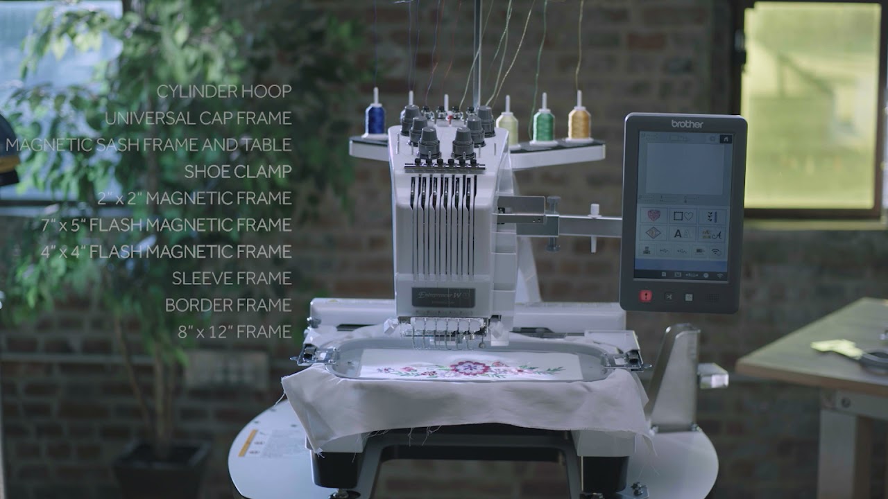 Entrepreneur PR680W Embroidery Machine Accessory Options Brother NZ