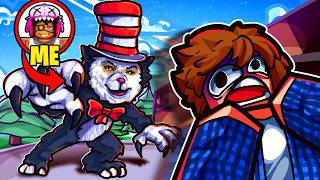 Trolling YOUTUBERS As CAT IN THE HAT in ROBLOX!