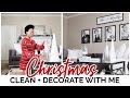 CLEAN + DECORATE WITH ME FOR CHRISTMAS 2020 | GLAM CHRISTMAS DECOR |CHRISTMAS DECORATING IDEAS