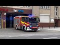 [Trąby] Wyjazd alarmowy zastępu 303[W]21 GBA 3/16/3,7 SCANIA P360 do zdarzenia. JRG 3 Warszawa.
