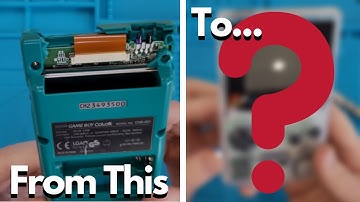 How To Replace A Gameboy Color Shell
