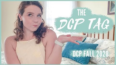 ASWERING THE DCP TAG | Get to know me! | DCP FALL 2020