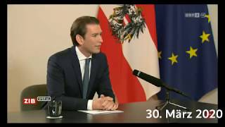 Kurz: In Österreich bald die Situation, dass jeder jemanden kennt, der an Corona verstorben ist.