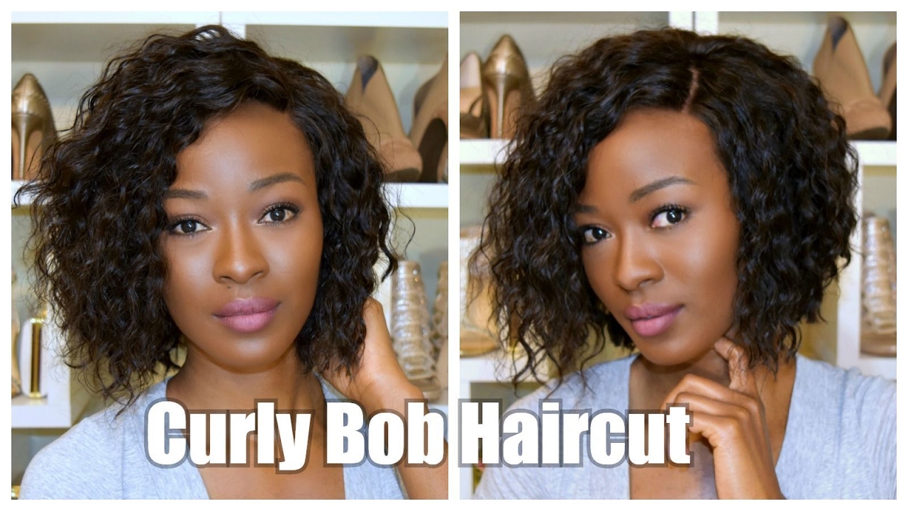 How To Cut A Curly Bob Every Day Summer Hair Eva Wigs Protective Style