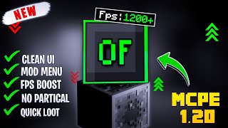 New Fps Boost OPTIFINE Plus v6.1.1 For Mcpe 1.20  || Best Optifine For Minecraft Pe 1.20.71