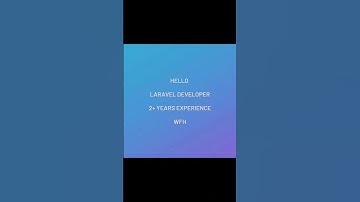 Hiring Laravel developer
