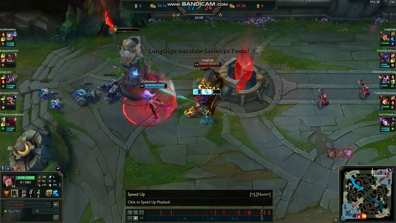 My Third Sett Game Ever...2nd Top Lane Game Ever-Phase Rush Sett!