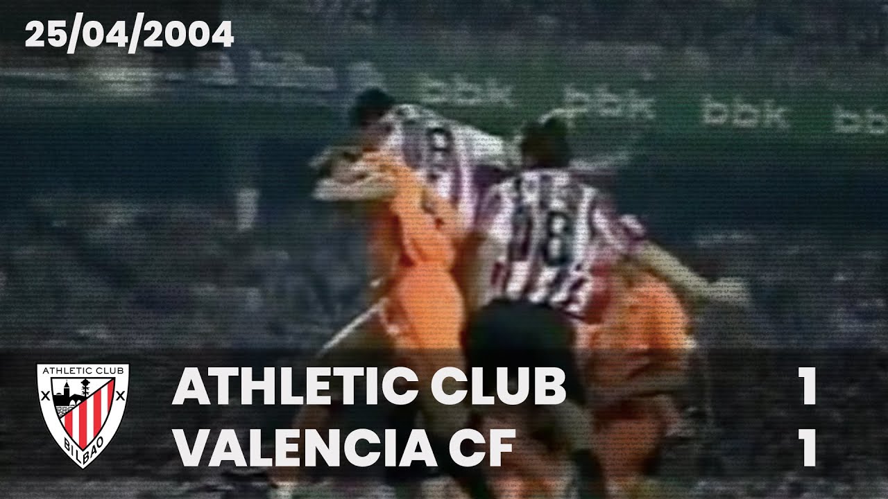 ⚽️ [Liga 03/04] J34 I Athletic Club 1 - Valencia CF 1 I LABURPENA