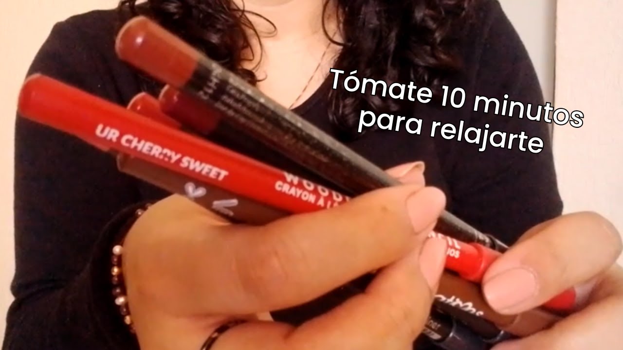 Sonidos de maquillaje 🎧 • 10 minutos para relajarte • ASMR