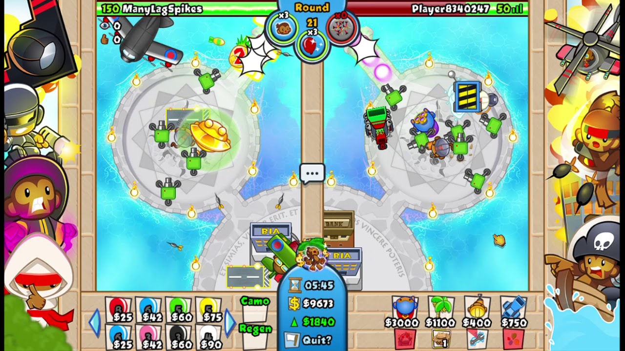 bloons td 5 battles bloons td 5 battles