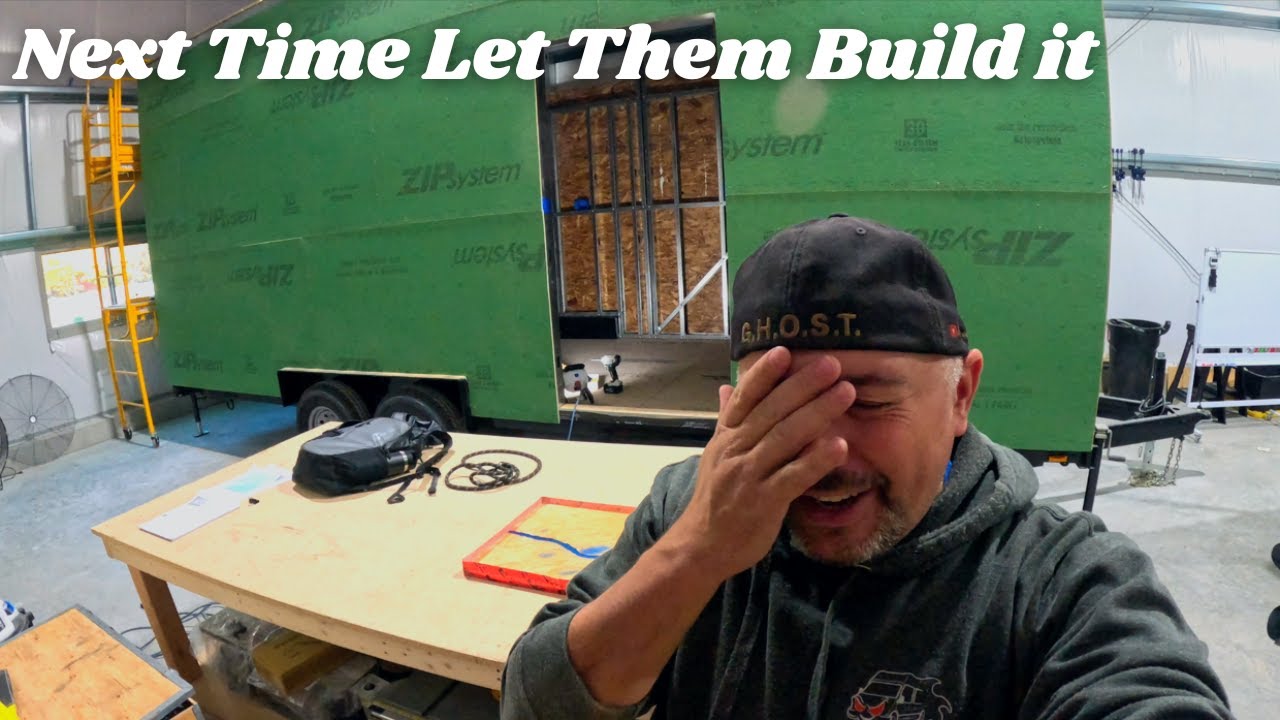Week 7 of ?? DIY Tiny Home Build Zip System YouTube