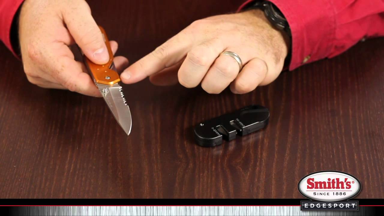 AC51203 Smith's Knife Sharpeners Pocket Pal Knife Sharpener