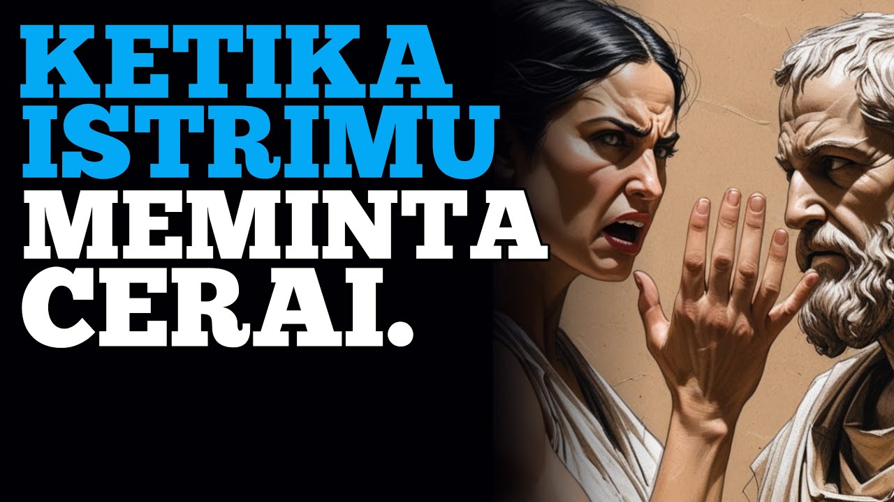 Ketika istrimu meminta cerai | sketsa stoik | stoikisme | filosofi stoik | motivasi hidup.