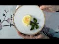 Yellow Chrysanthemum Ribbon Embroidery Tutorial 🥰
