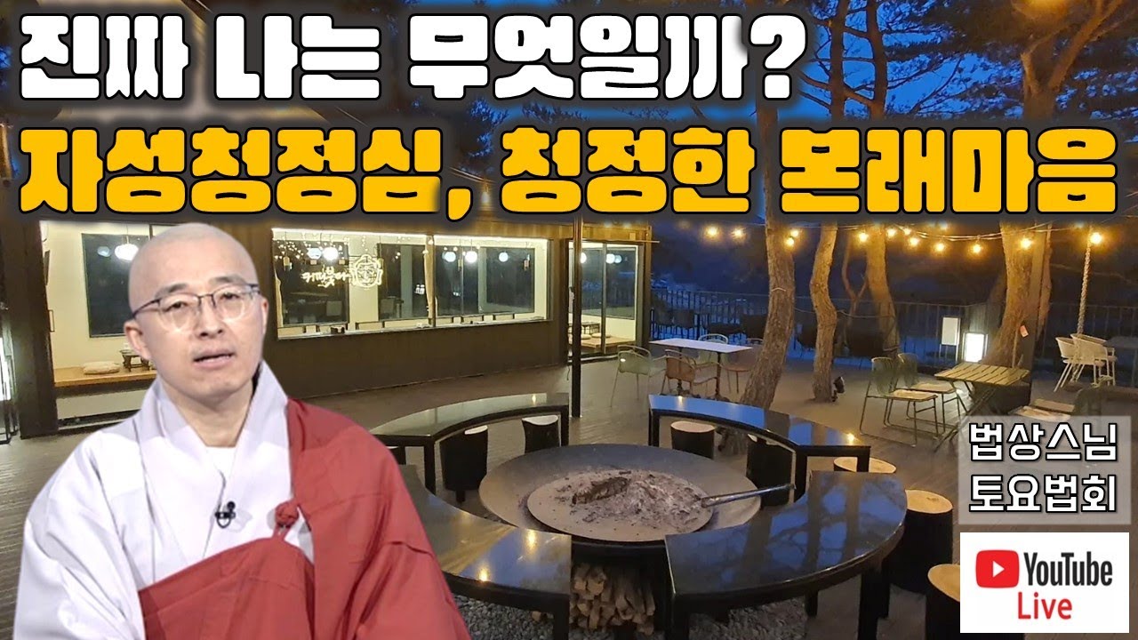 [돈오47] 진짜 나는 무엇일까? 청정한 나의 본래면목, 자성청정심