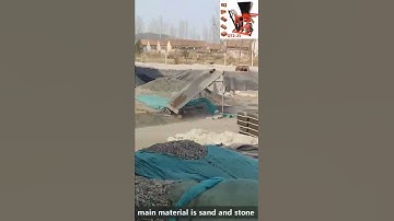 used automatic interlocking road paving block making machine for sale in china factory