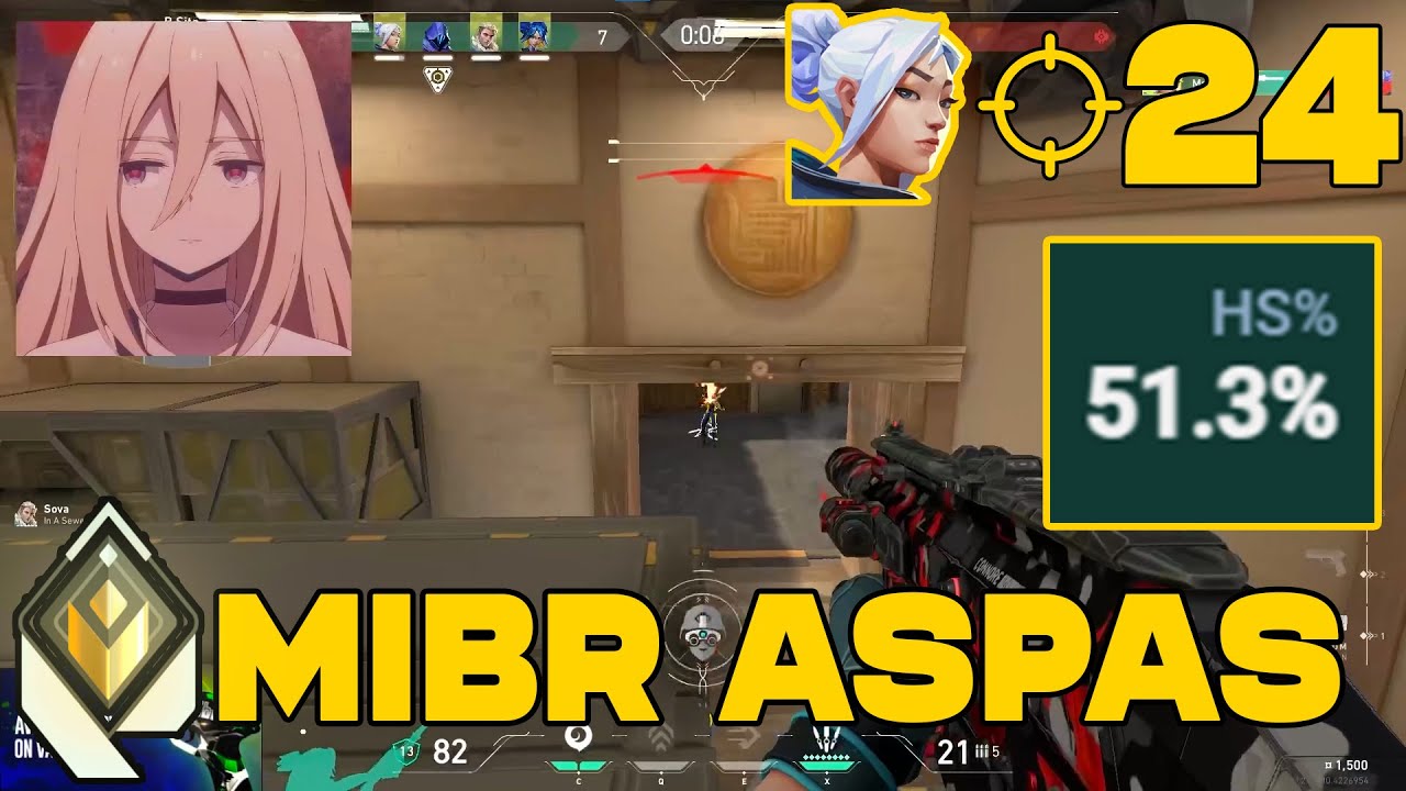 ASPAS WITH 51% HS RATE!? - MIBR ASPAS [NA] #MatchMVP