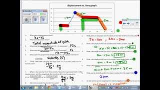 linear motion test review key