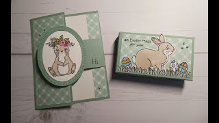 Fun Fold Friday: Side Band Closure Fun Fold with a Matching Treat Box