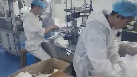 New N95 Mask Making Machine High Speed / earloop mask welding machine