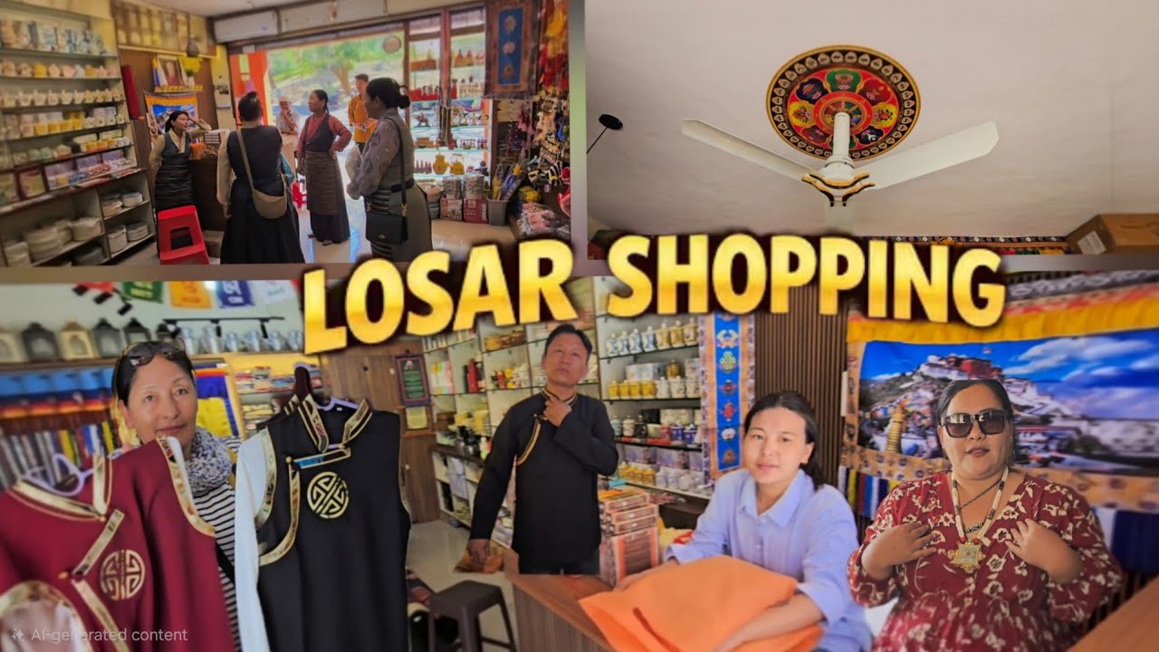 LOSAR SHOPPING 2026 #TIBETAN VLOGGER 