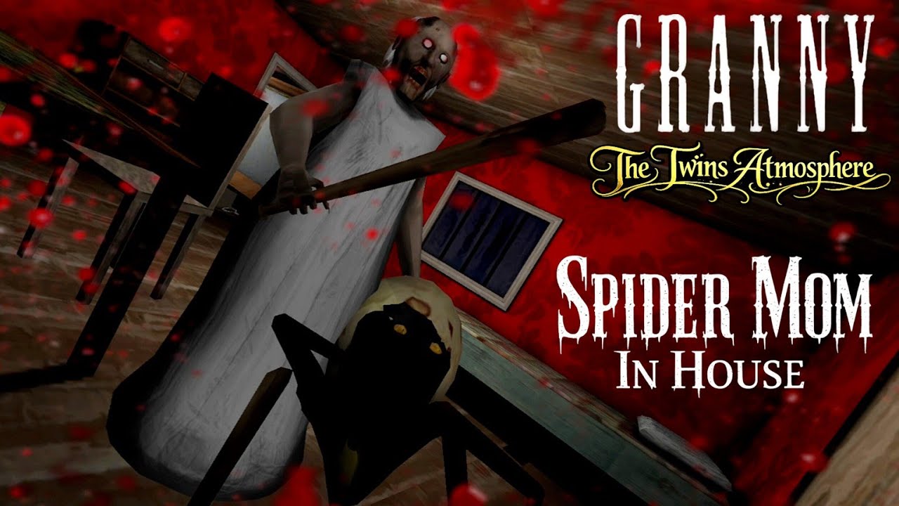 Granny Spider Mom In House Mod But In The Twins Atmosphere Full Gameplay!
