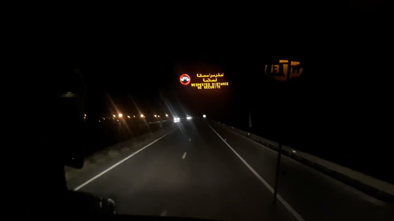 السفر بالليل في حافلات المغرب