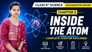 Inside The Atom | Class 8th Science | Chapter 5 | Maharashtra Board |