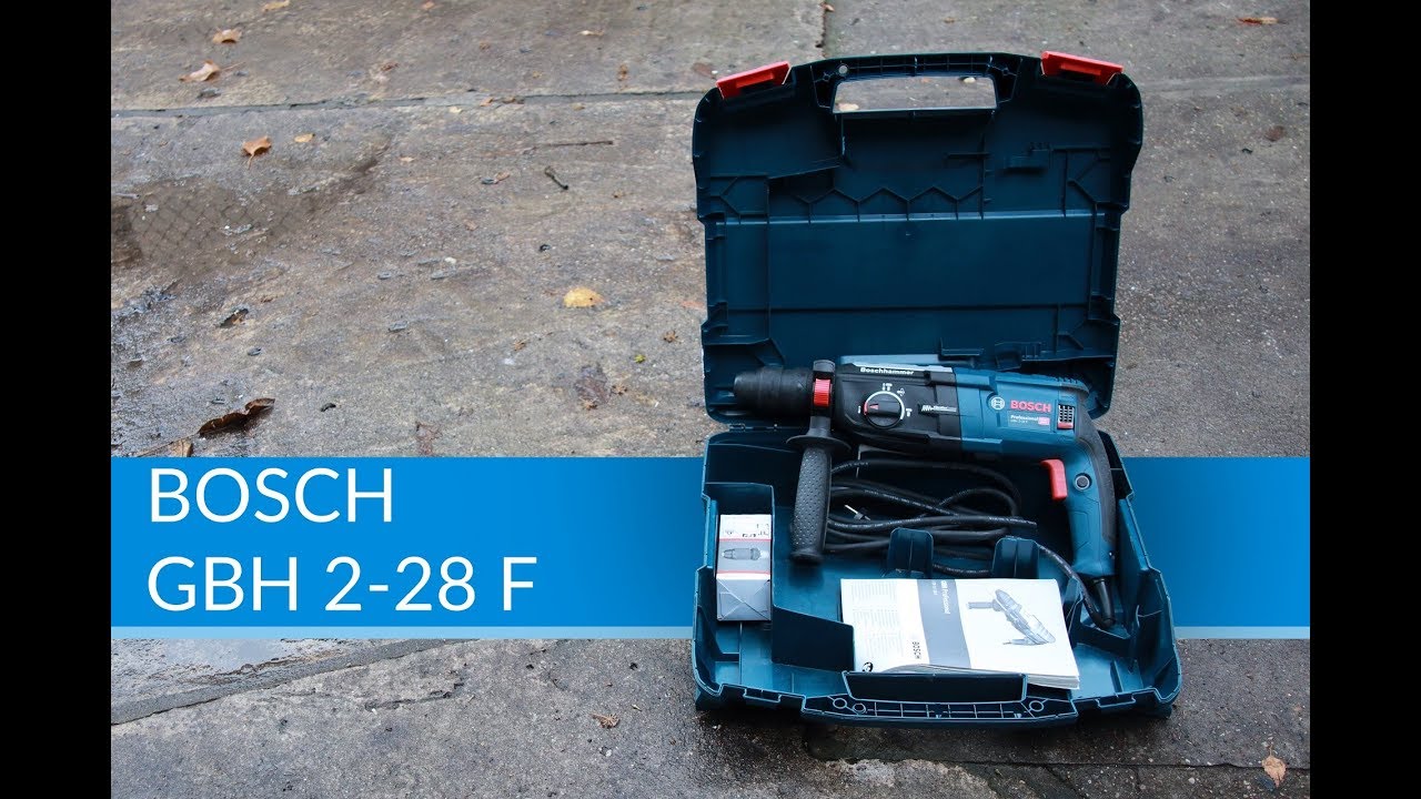 Bosch GBH 228 F Professional test młotowiertarki dla