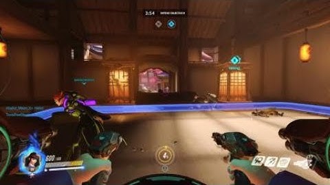 Overwatch Play Of The Game with D.Va...All enemy team killed...this was the whole kill clip for potg