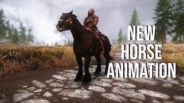 Skyrim Mod: New Animations for Horses | Animations from Skyrim Horse Renewal | Spotlight (PC / XBOX)