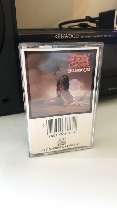 ozzy osbourne blizzard of ozz cassette