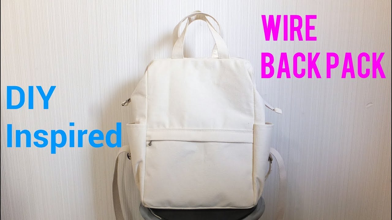 ワイヤーバックパックを作ってみました Wire Back Pack Inspired Youtube