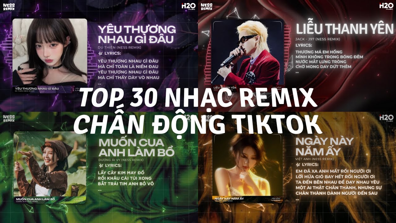 TOP 30 Nhạc Remix Chấn Động TikTok: Yêu Thương Nhau Gì Đâu, Liễu Thanh Yên, Muốn Cua Anh Làm Bồ