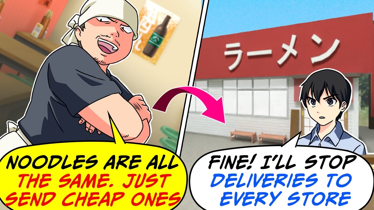 The Shop Owner Totally Dissed My Noodles! So, I Cut Off His 200 Stores... [RomCom Manga Dub]