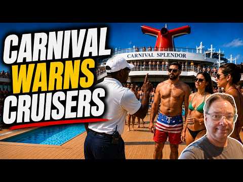 Thumbnail for CARNIVAL CRUISE LINE ISSUES ANOTHER WARNING TO PASSENGERS 