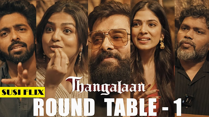 Thangalaan Roundtable Part - 1 | Vikram | GV Prakash | Pa  Rajith | Malavika Mohanan | Parvathi