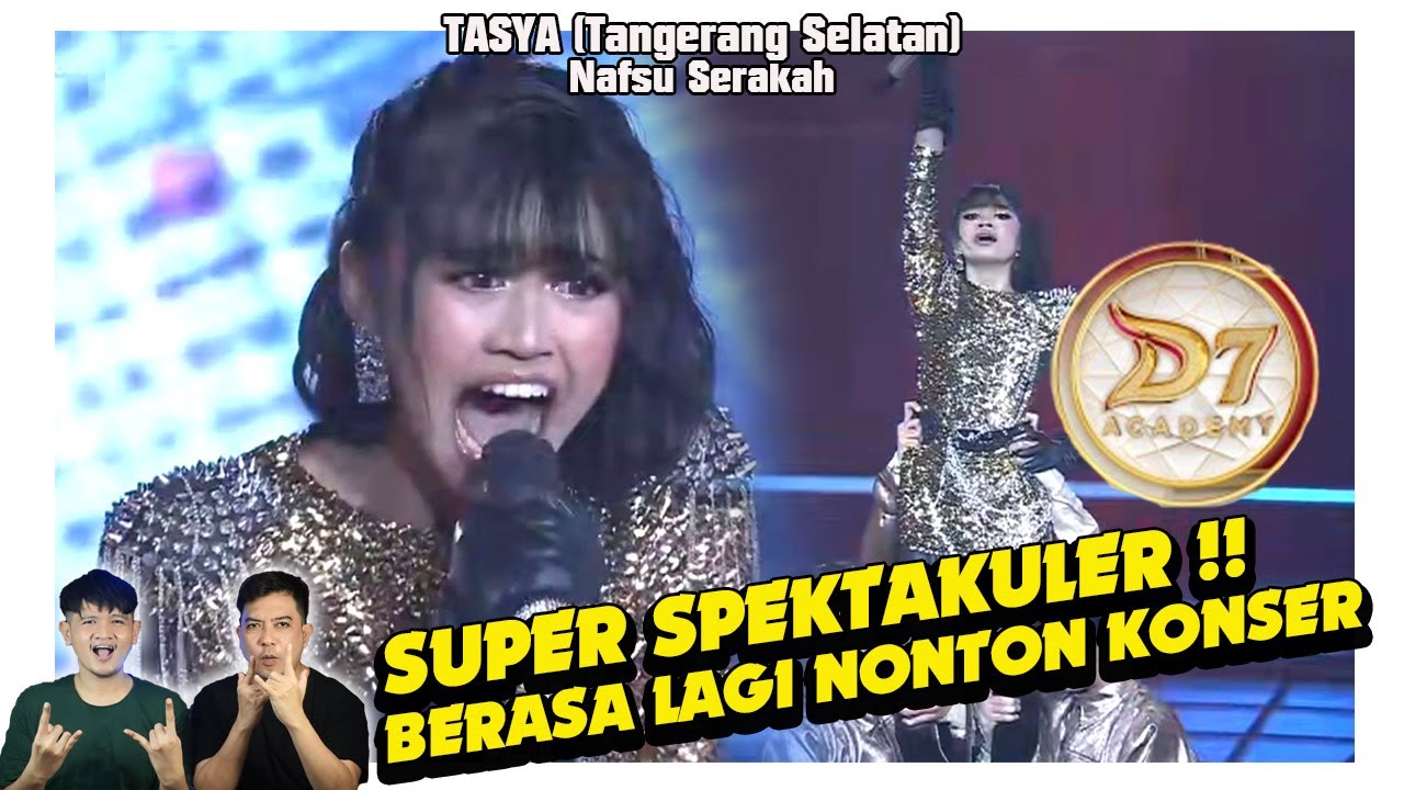 Sangat spektakuler !! Tasya (Tangsel) Nafsu Serakah. Ini sih konser tunggal.