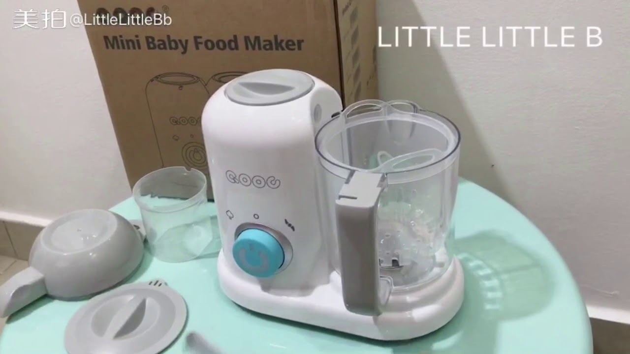 QOOC 4in1 Baby Food Maker YouTube