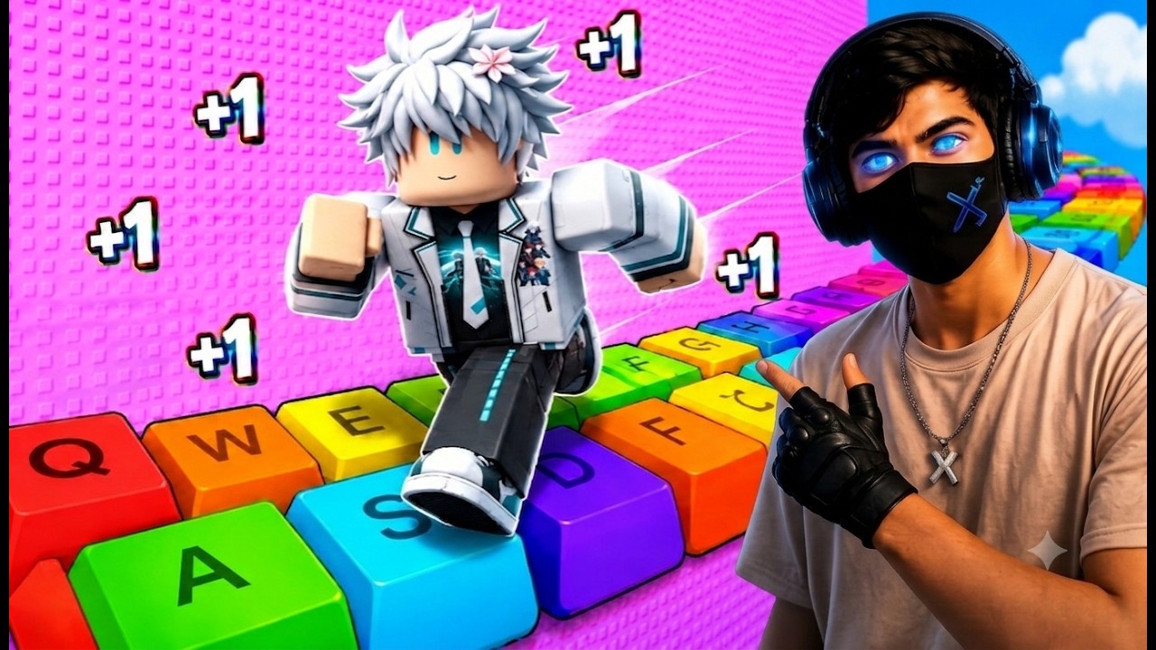 🎮 Roblox LIVE | +1 Keyboard Escape World 1 to Final Stage! 🤯