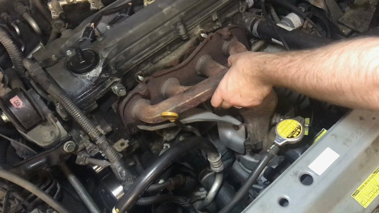 “remove” EXHAUST MANIFOLD toyota camry 02 03 04 05 06