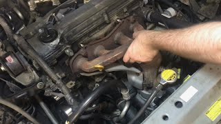 “remove” EXHAUST MANIFOLD toyota camry 02 03 04 05 06 How To Remove Exhaust Manifold On A Toyota Camry 3 0l V6 Engine 2003 2006