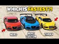 Gta 5 online  nero custom vs nero vs thrax which is fastest