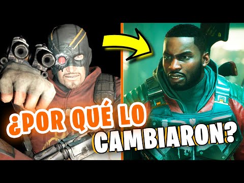 ¿Por qué Deadshot cambió de apariencia en los juegos del Arkhamverso? I #Shorts