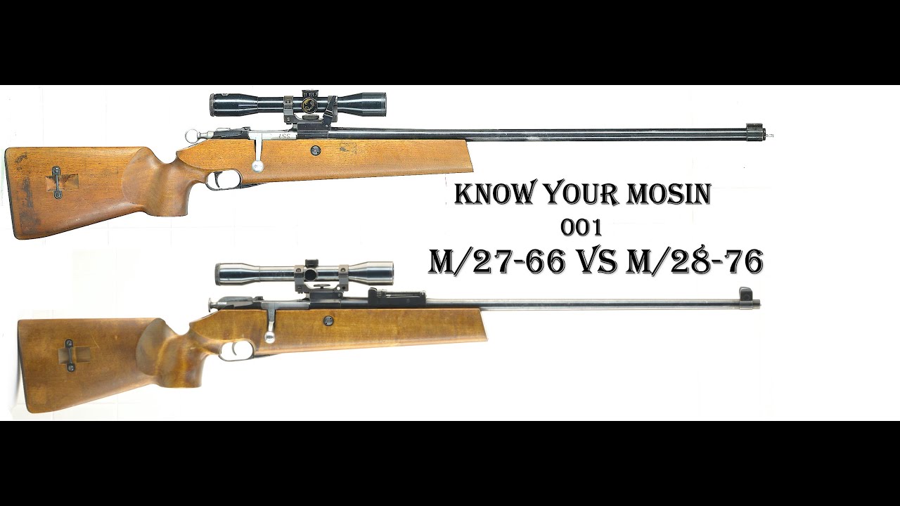 Know Your Mosin 001: The m/27-66 and m/28-76 Target Rifles - YouTube