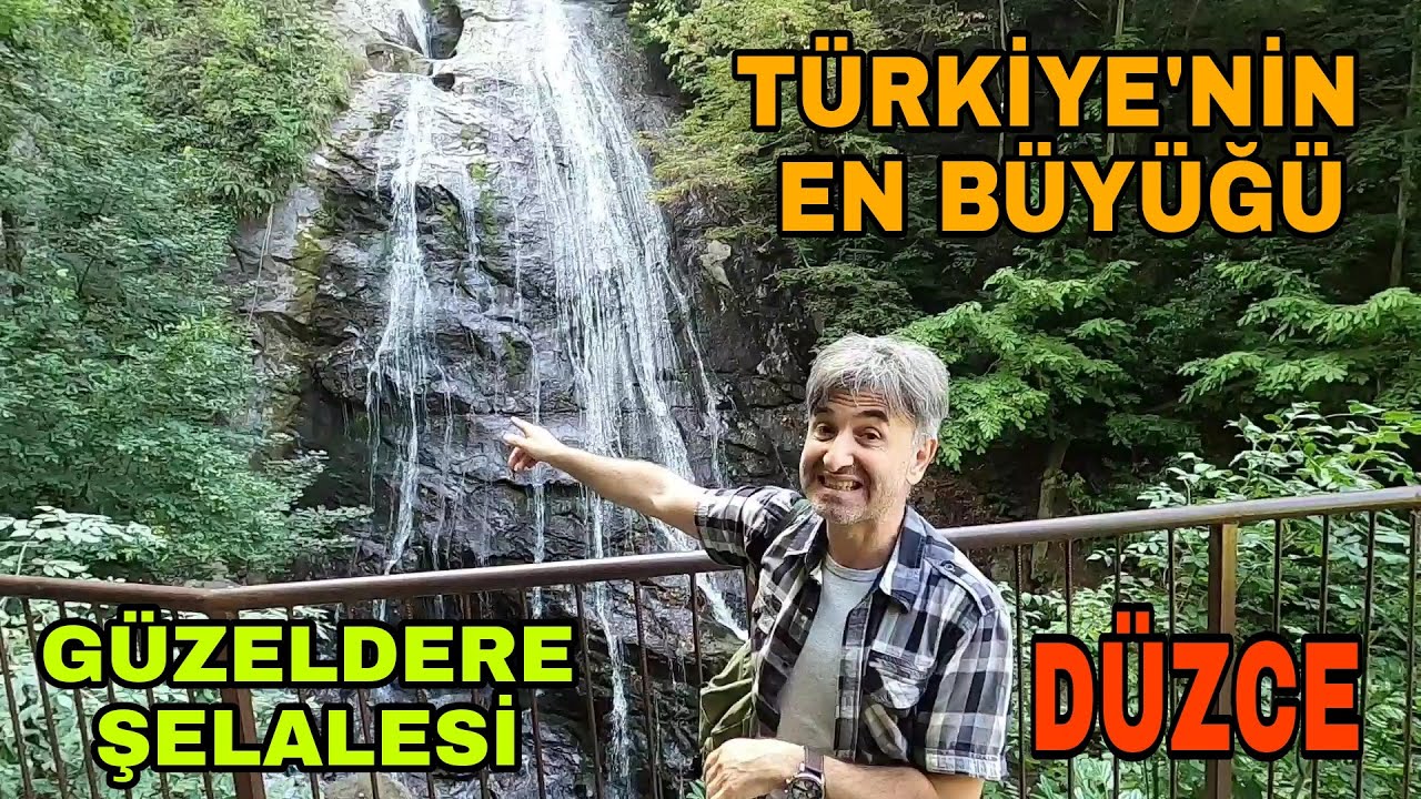 120 METRE YÜKSEKTEN DÖKÜLEN , DOĞA HARİKASI BİR ŞELALE , DÜZCE GÜZELDERE ŞELALESİ (VLOG)